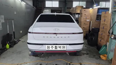 현대 그랜저 GN7 19인치 순정휠 1개 컷팅복원  청주휠복원 청주휠수리 청주 휠복원 / 청주시 서원구