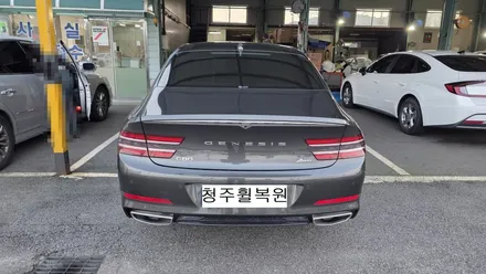 제네시스 G80 20인치 스파터링휠 1개 복원  청주휠복원 청주휠수리 청주 휠복원 / 청주시 서원구