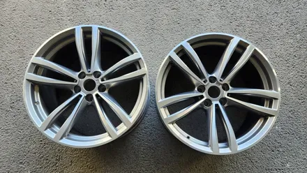 BMW 740Ld 19인치 순정휠 2개 컷팅복원 청주휠복원 청주휠수리 / 청주시 서원구