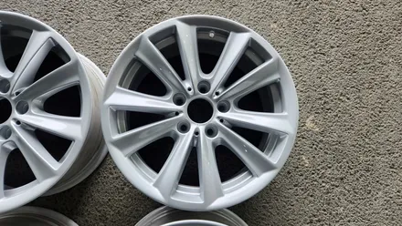 BMW 520d 17인치 순정휠 4개 도색복원 청주휠복원 청주휠수리 / 청주시 서원구