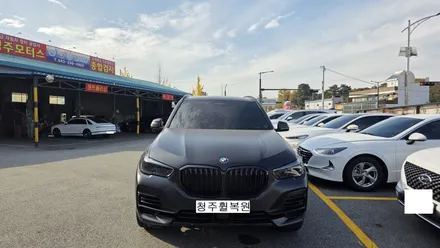 BMW X5 21인치 블랙유광휠 1개 도색복원  청주휠복원 청주휠수리 청주 휠복원 / 청주시 서원구