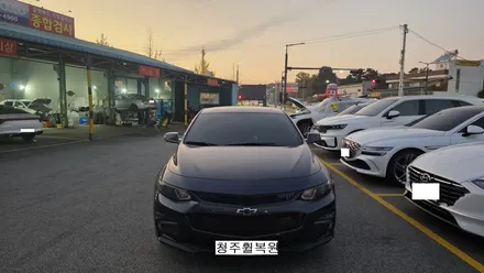 쉐보레 말리부 19인치 블랙유광휠 1개 도색복원  청주휠복원 청주휠수리 청주 휠복원 / 청주시 서원구