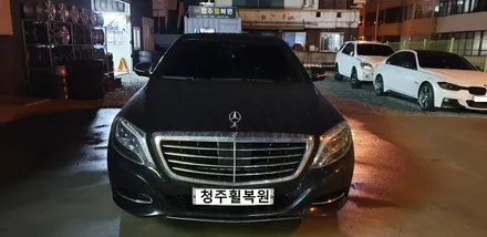 벤츠 S 클래스 18인치 순정휠 1개 컷팅 복원 청주휠복원 청주휠수리 / 청주시 서원구
