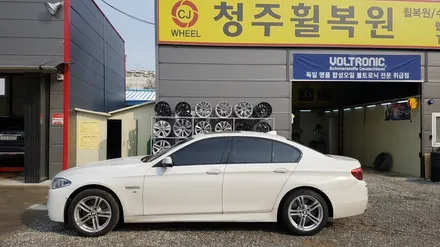 BMW 520d 19인치 순정휠 1개 컷팅 복원 청주휠복원 청주휠수리 / 청주시 서원구