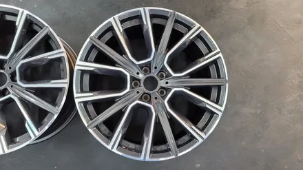 BMW 730Ld 20인치 순정휠 2개 컷팅 복원 청주휠복원 청주휠수리 / 청주시 서원구