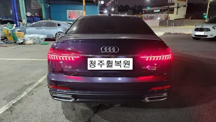 아우디 A6 19인치 순정휠 1개 컷팅복원 청주휠복원 청주휠수리 / 청주시 서원구