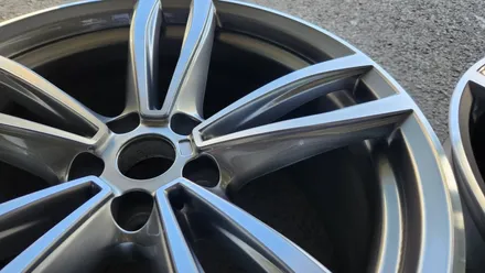 BMW 740Ld 19인치 순정휠 2개 컷팅복원 청주휠복원 청주휠수리 / 청주시 서원구