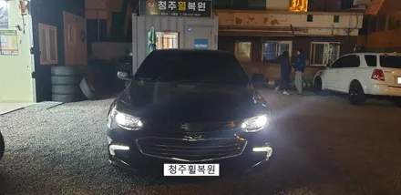 말리부 19인치 순정 휠 1개 컷팅 복원 청주휠복원 청주휠수리 / 청주시 서원구