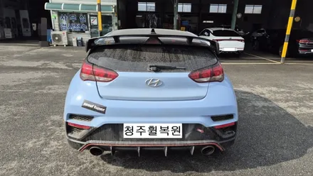 현대 벨로스터N 18인치 사제휠 4개 도색복원 청주 휠복원 청주휠수리 청주휠복원 / 청주시 서원구