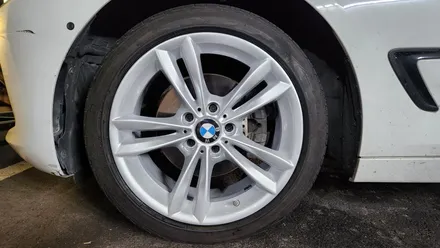 BMW 3GT 18인치 순정 휠 2개 도색 복원 청주휠복원 청주휠수리 / 청주시 서원구