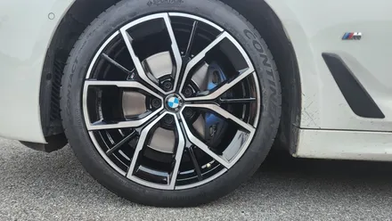 BMW 530i 19인치 순정 휠 3개 컷팅 복원 휠 굴절 수리 청주휠복원 청주휠수리 / 청주시 서원구