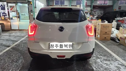 쌍용 티볼리 18인치 순정휠 4개 컷팅복원 블랙유광 색상변경 청주휠복원 청주휠수리 / 청주시 서원구