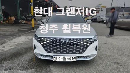 그랜저 IG 19인치 스파터링휠 2개 오염물질 로 인한 복원 오염물질 복원 청주휠복원 청주휠수리 / 청주시 서원구