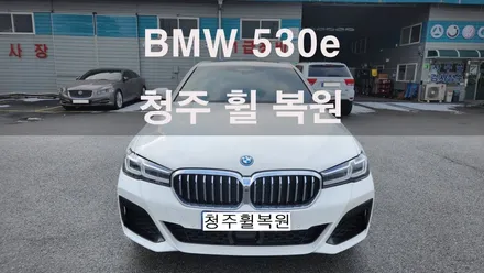 BMW 530e 19인치 순정휠 1개 컷팅복원 청주휠복원 청주휠수리 / 청주시 서원구