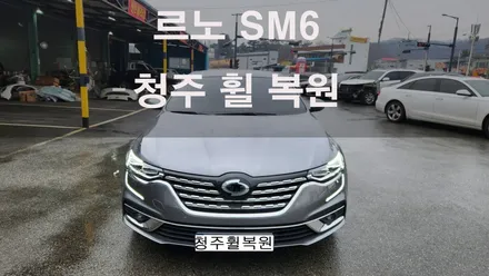 르노 SM6 19인치 순정휠 1개 컷팅복원 청주휠복원 청주휠수리 청주 휠복원 / 청주시 서원구