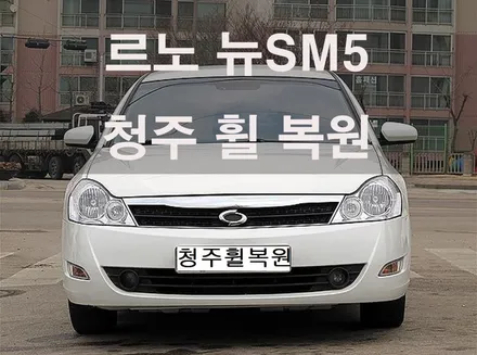 르노 뉴 SM5 16인치 순정휠 1개 도색복원 청주휠복원 청주휠수리 청주 휠복원 / 청주시 서원구