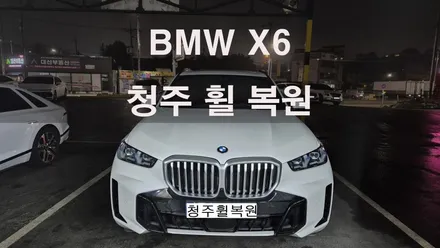 BMW X6 21인치 순정휠 1개 컷팅복원  청주휠복원 청주휠수리 청주 휠복원 / 청주시 서원구