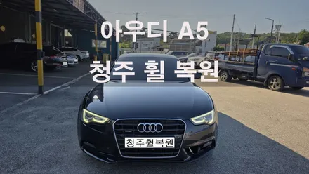 아우디 A5 18인치 순정휠 1개 도색복원  청주휠복원 청주휠수리 청주 휠복원 / 청주시 서원구