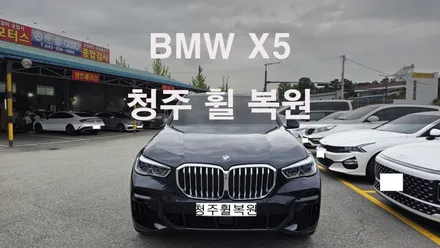 BMW X5 21인치 순정휠 1개 컷팅복원  청주휠복원 청주휠수리 청주 휠복원 / 청주시 서원구