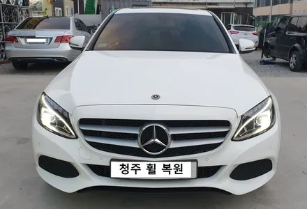 벤츠 C 클래스 실버 휠 복원 / 청주시 서원구