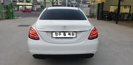 벤츠 C 클래스 실버 휠 복원 / 청주시 서원구