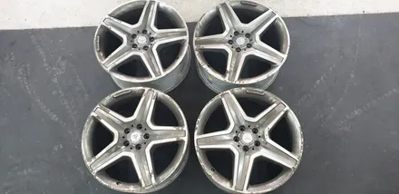 벤츠 GLE 350d 20인치 순정휠 4개 컷팅 복원 청주휠복원 청주휠수리 / 청주시 서원구