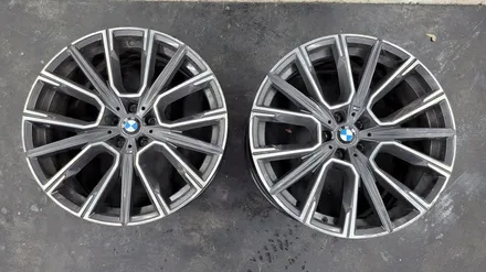 BMW 730Ld 20인치 순정휠 2개 컷팅 복원 청주휠복원 청주휠수리 / 청주시 서원구