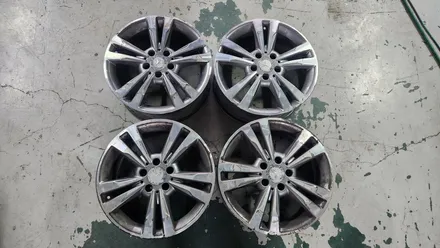 벤츠 E220d 17인치 순정휠 4개 컷팅복원 청주휠복원 청주휠수리 청주 휠복원 / 청주시 서원구