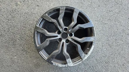 아우디 R8 20인치 고스트크롬 도색복원  청주휠복원 청주휠수리 청주 휠복원 / 청주시 서원구
