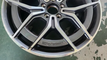벤츠 E 클래스 19인치 AMG 휠 1개 컷팅복원 청주휠복원 청주휠수리 E220d / 청주시 서원구