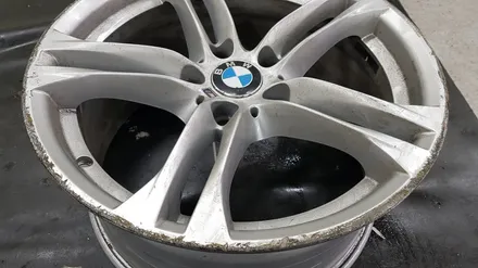BMW 520d 19인치 순정휠 1개 컷팅 복원 청주휠복원 청주휠수리 / 청주시 서원구