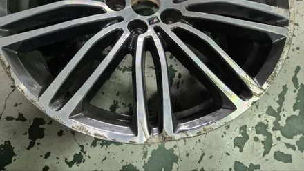 BMW 530i 19인치 순정휠 1개 컷팅복원  청주휠복원  청주휠수리  청주 휠복원 / 청주시 서원구