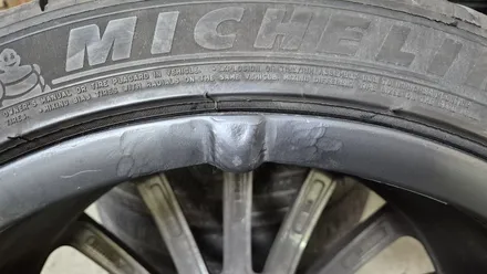 벤츠 S350d 20인치 순정휠 타업체 용접불량 휠크랙 수리 휠크렉  청주휠복원 청주휠수리 청주 휠복원 / 청주시 서원구