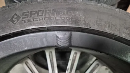 벤츠 E350 20인치 순정휠 휠크랙수리 휠크랙 휠크렉  청주휠복원 청주휠수리 청주 휠복원 / 청주시 서원구