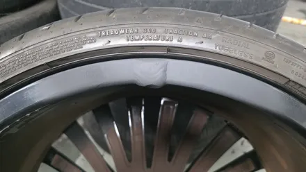벤츠 CLS450 20인치 순정휠 휠크랙수리 휠크렉 휠크랙  청주휠복원 청주휠수리 청주 휠복원 / 청주시 서원구