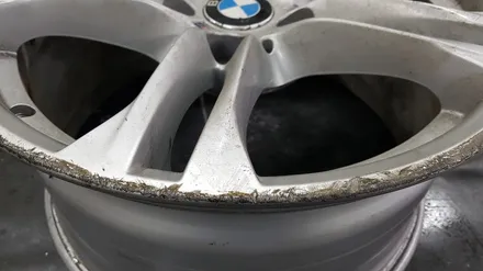 BMW 520d 19인치 순정휠 1개 컷팅 복원 청주휠복원 청주휠수리 / 청주시 서원구
