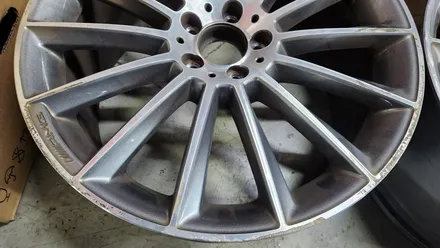 벤츠 E 클래스 E350 20인치 AMG 마차휠 4개 컷팅 복원 청주휠복원 청주휠수리 / 청주시 서원구