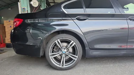 BMW 520d 19인치 순정휠 휠크렉수리 휠크랙 휠크렉  청주휠복원 청주휠수리 청주 휠복원 / 청주시 서원구
