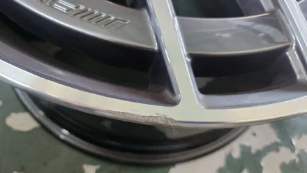 벤츠 E 클래스 19인치 AMG 휠 1개 컷팅복원 청주휠복원 청주휠수리 E220d / 청주시 서원구