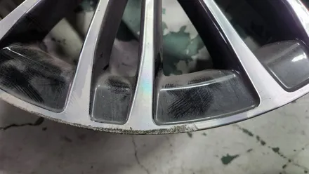 벤츠 S350d 19인치 순정휠 3개 컷팅복원 청주휠복원 청주휠수리 / 청주시 서원구