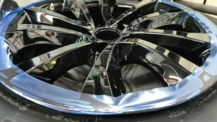 BMW X6 19인치 순정휠 4개 블랙유광 으로 색상변경 휠색상변경  청주휠복원 청주휠수리 청주 휠복원 / 청주시 서원구