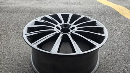 벤츠 S450 20인치 순정휠 4개 도색복원 및 검메탈 색상변경  청주휠복원 청주휠수리 청주 휠복원 / 청주시 서원구