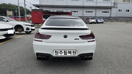 BMW 640d 20인치 순정휠 휠크렉수리 휠크렉 휠크랙  청주휠복원 청주휠수리 청주 휠복원 / 청주시 서원구