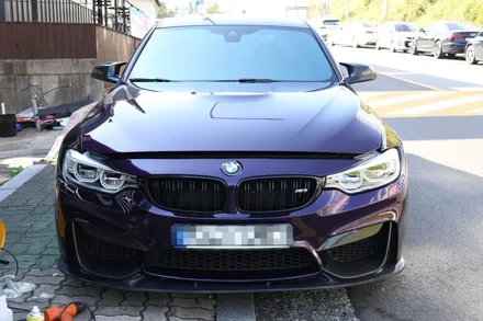 창원 PPF BMW M3 라이트 보호와 드레스업까지~ 스모그PPF / 창원,마산,경남