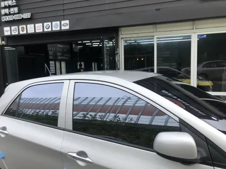 창원열차단썬팅 블락포디스카이블루 모닝차량시공후기 / 창원,마산,경남