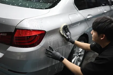 창원 디테일링세차 BMW 528i 묵은때는 CW디테일링이 잘 벗깁니다! / 창원,마산,경남