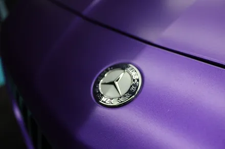 창원랩핑잘하는곳 벤츠slk55amg 에이버리 사틴퍼플 전체랩핑했어요 ! / 창원,마산,경남