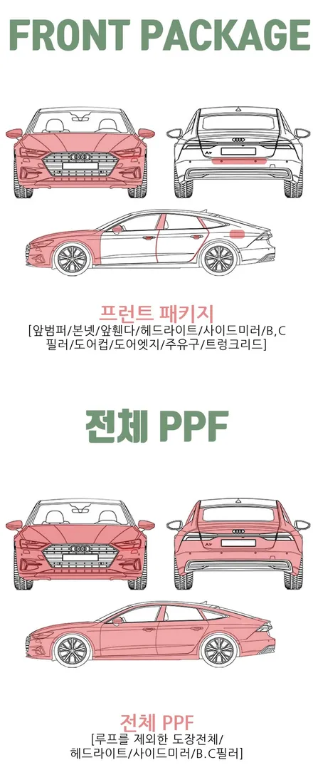싼타페tm 사고로 인한 전체PPF보험처리 창원CW디테일링 / 창원,마산,경남