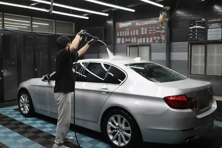 창원 디테일링세차 BMW 528i 묵은때는 CW디테일링이 잘 벗깁니다! / 창원,마산,경남