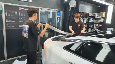 신형K5 도장면 보호에는 이만한게 없죠 창원PPF / 창원,마산,경남